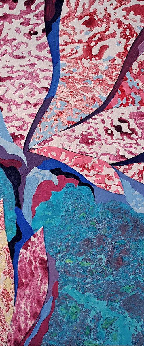 Galaxy Flower by Mariia Raskin