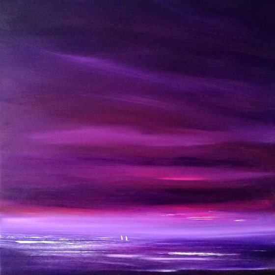 Seascape - Friendship in Purple