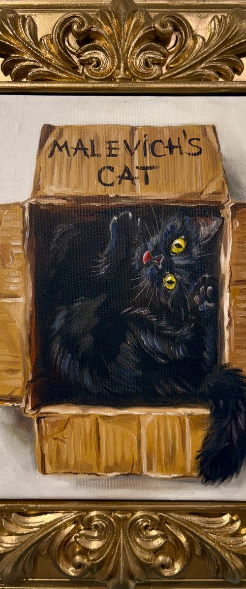 The Suprematist Cat by VICTO