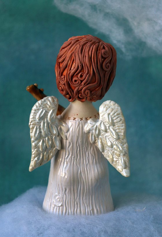 Song of the angels. OOAK sculpture.