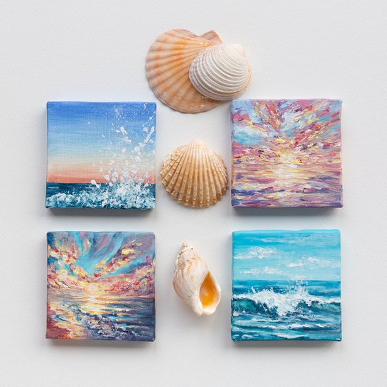Mini Ocean Sunsets & Waves