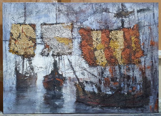 "Harbor of destroyed dreams - The Three Musketeers"