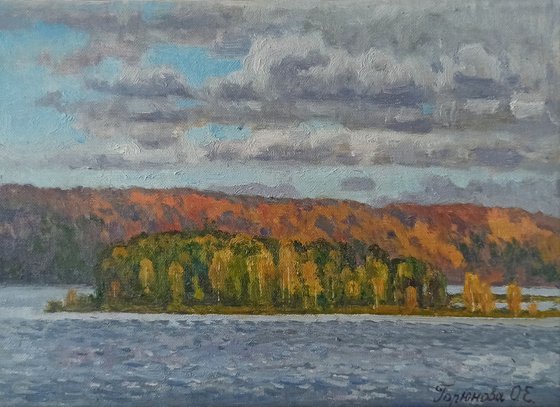 Autumn at the Kama River