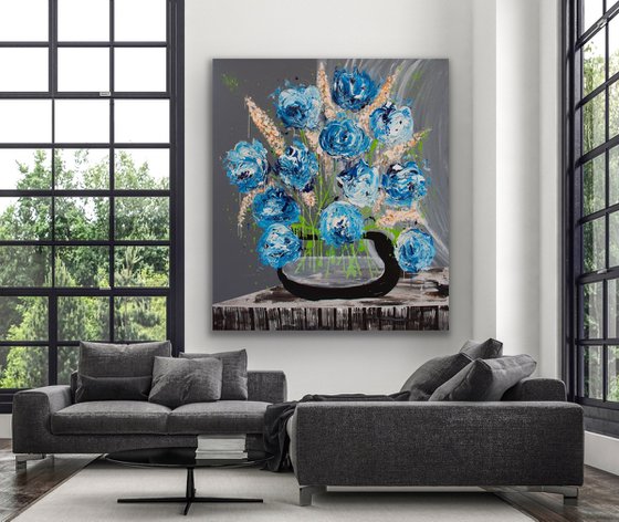 Blue Flowers - Floral 4