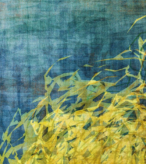 Wananka Pampass Grass  101 x 101cm