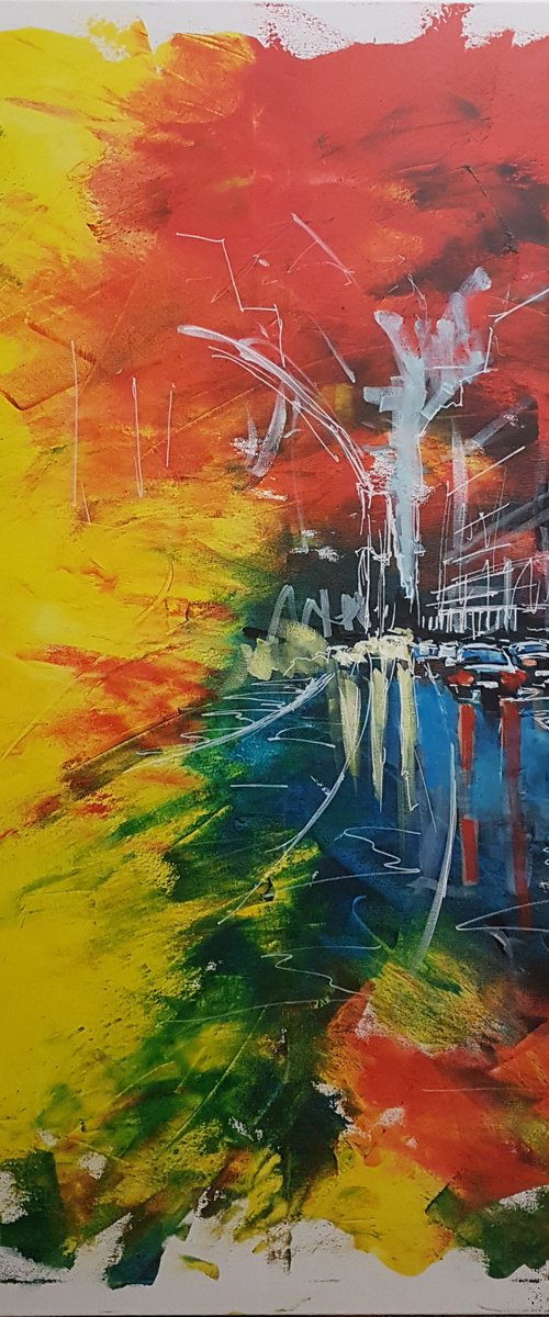 Abstract City by Lukasz Lepik