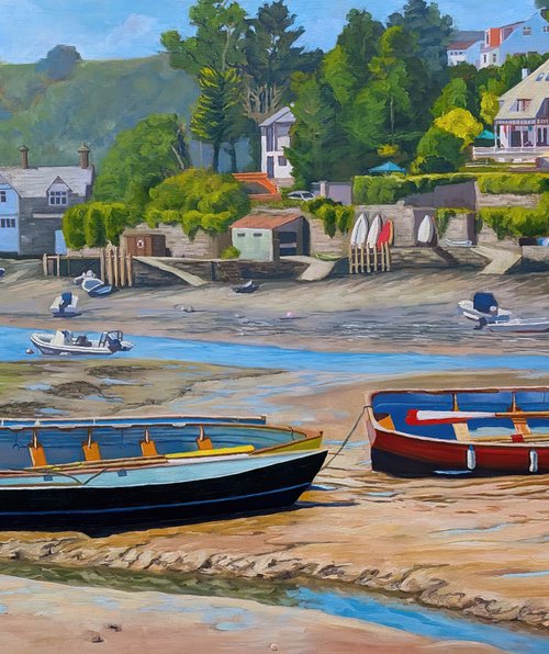 Low Tide at Noss Mayo by David Fernandez Giron