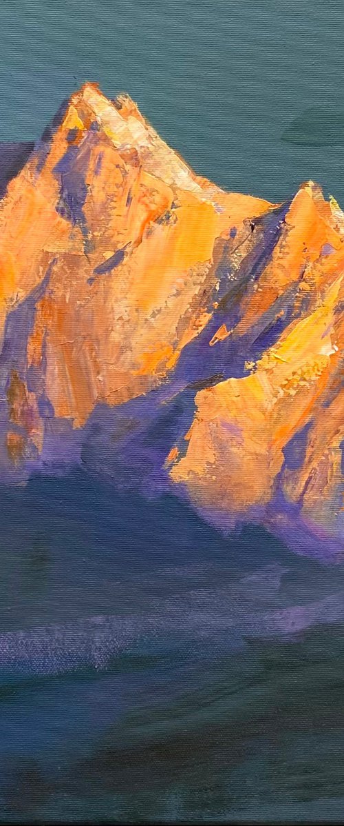 Sunlit Summit by Tetiana Shendryk