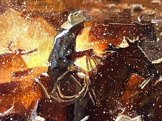 Driving Through the Blaze