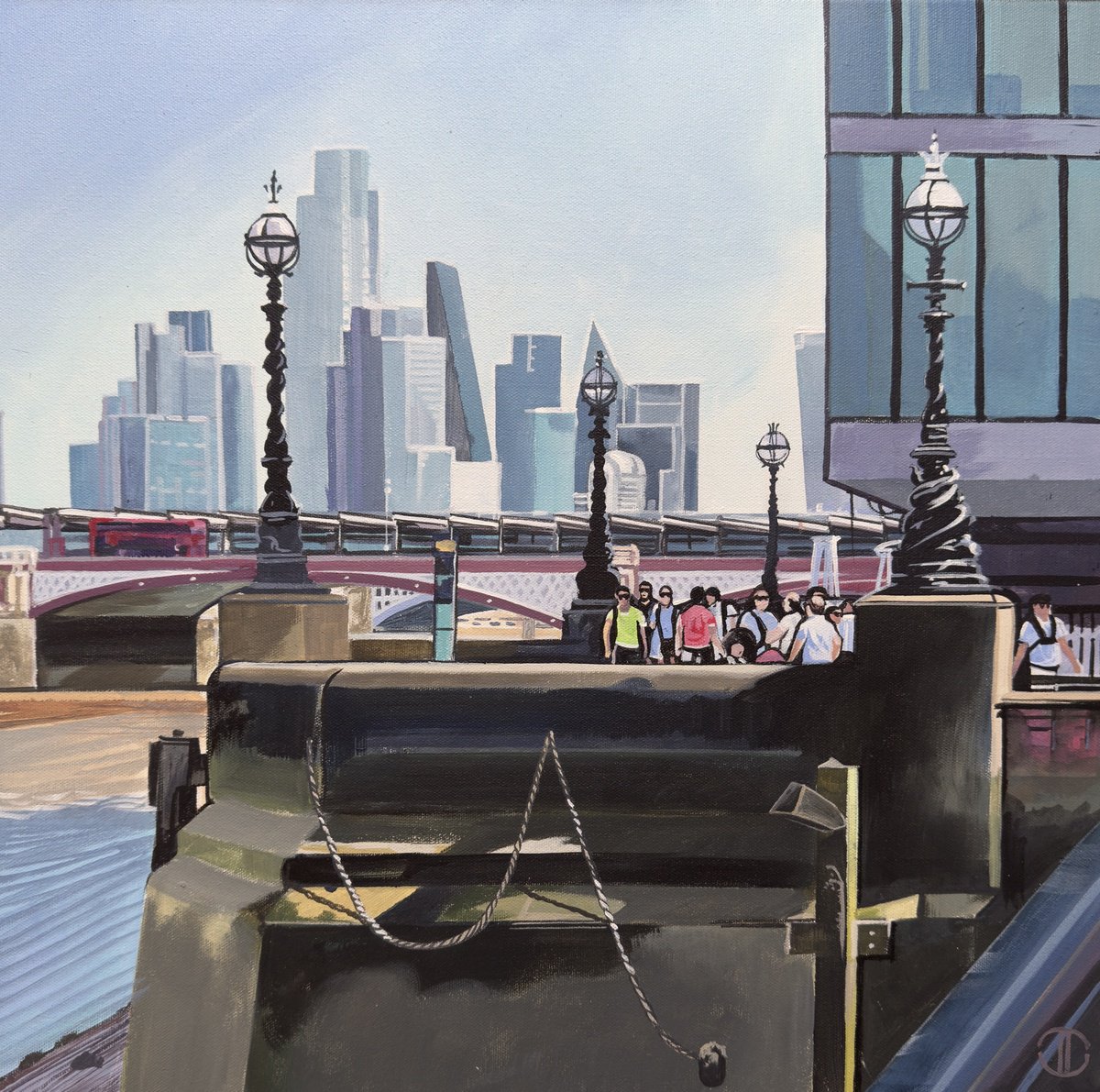 London Southbank by Joseph Lynch