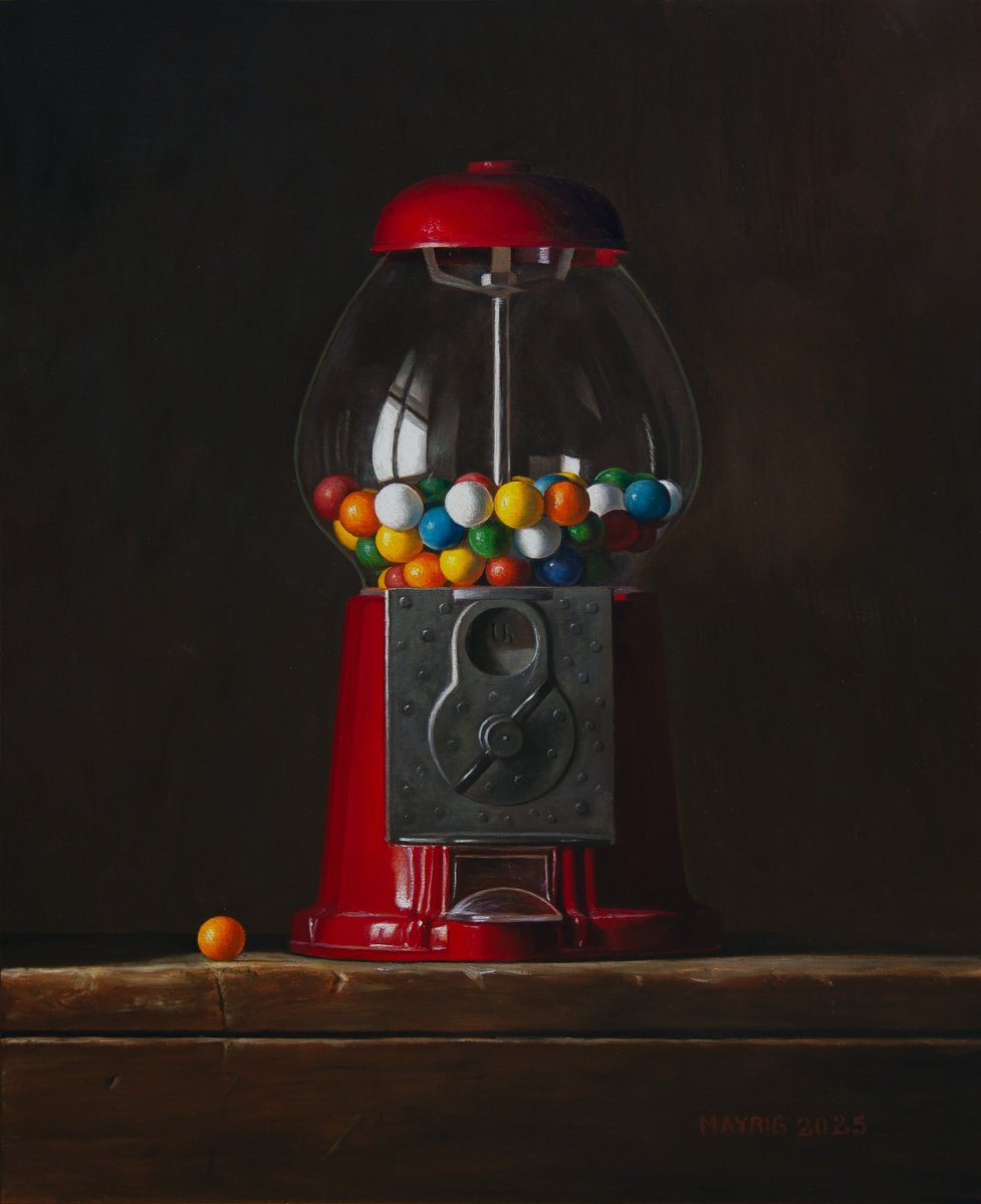 Photorealistic Still Life Oil Painting By Mayrig Simonjan, 16 X 20", Colorful, Original Artwork