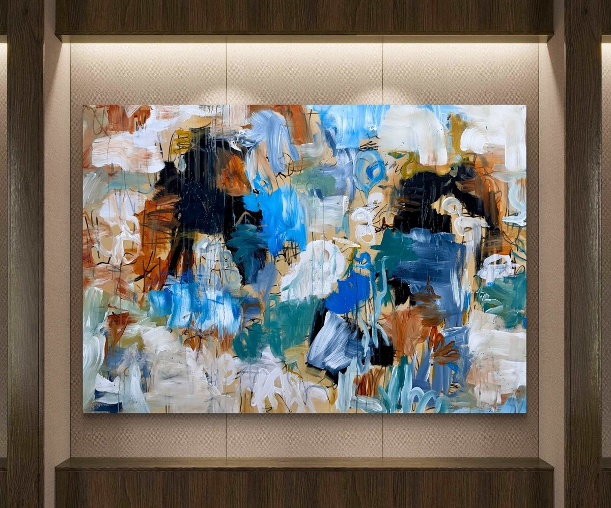 Currents Of Thought By Theodor Anghel, 60 X 42, Artwork For Sale On Artfinder