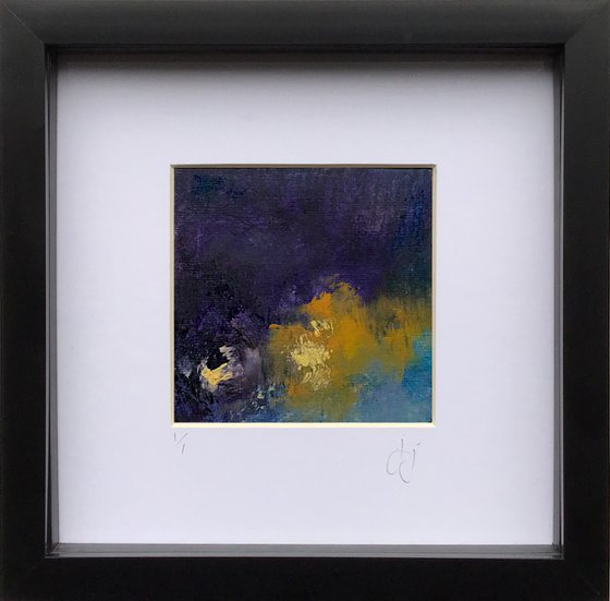 Edit 25 - Small, exclusive framed painting