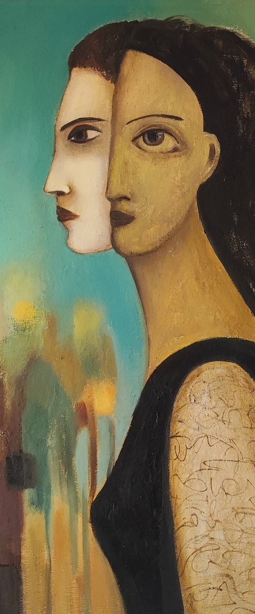 The split personality by Anna Soghomonyan