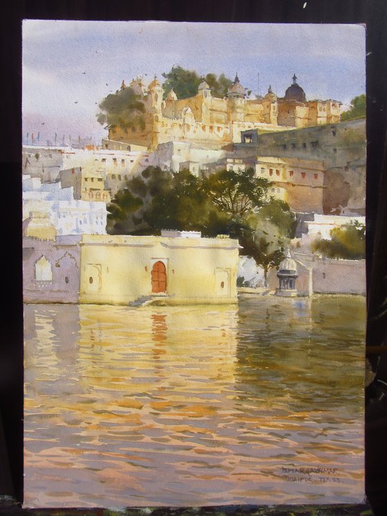 Golden Evening of Udaipur