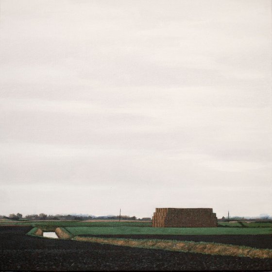 Landscape with Haystack