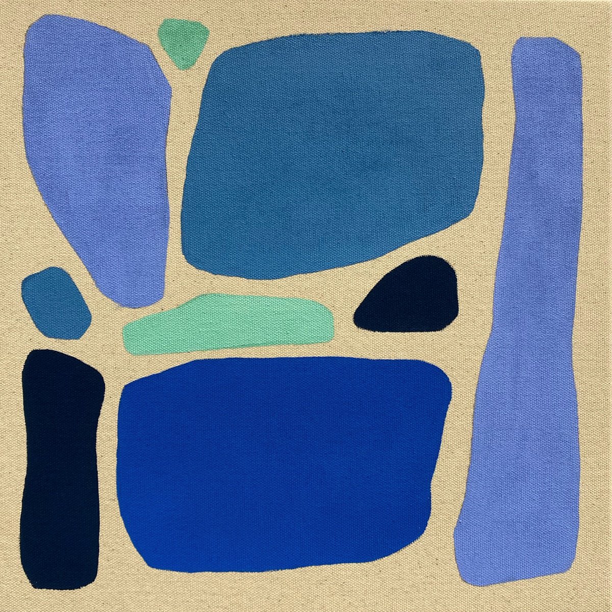 Blue Blue & Blue 3 by Julie Naima