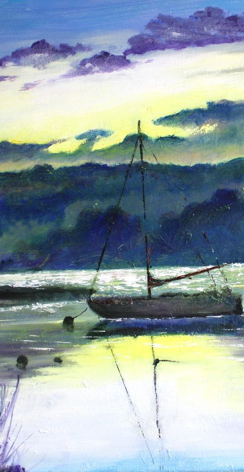 Blue Sunset by Rod Bere