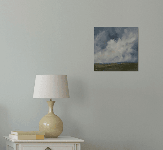 Billowing Cloud, Irish Landscape