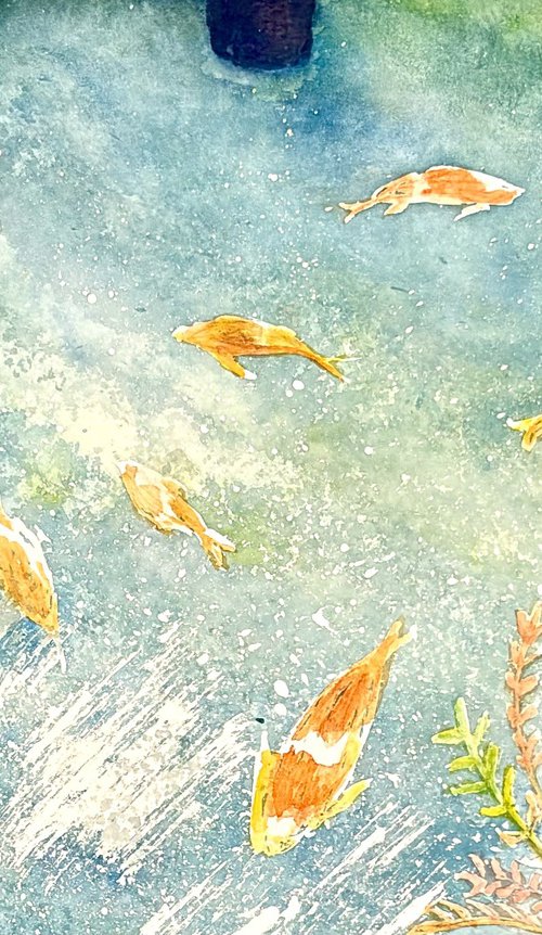 Where Koi and Light Drift by Sayaka Minegishi