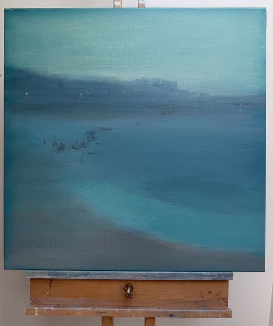 Beach Scene, Evening
