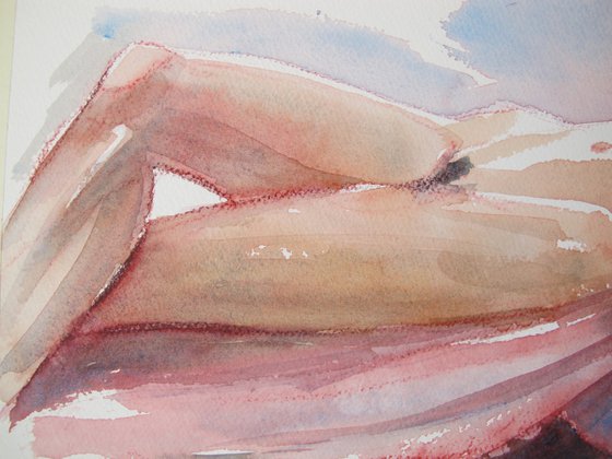 reclining female nude