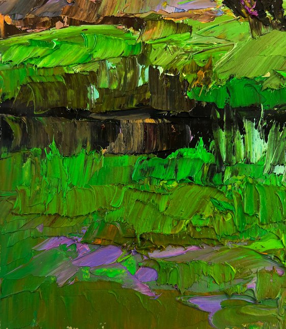 Quiet Autumn in the Sun's Rays