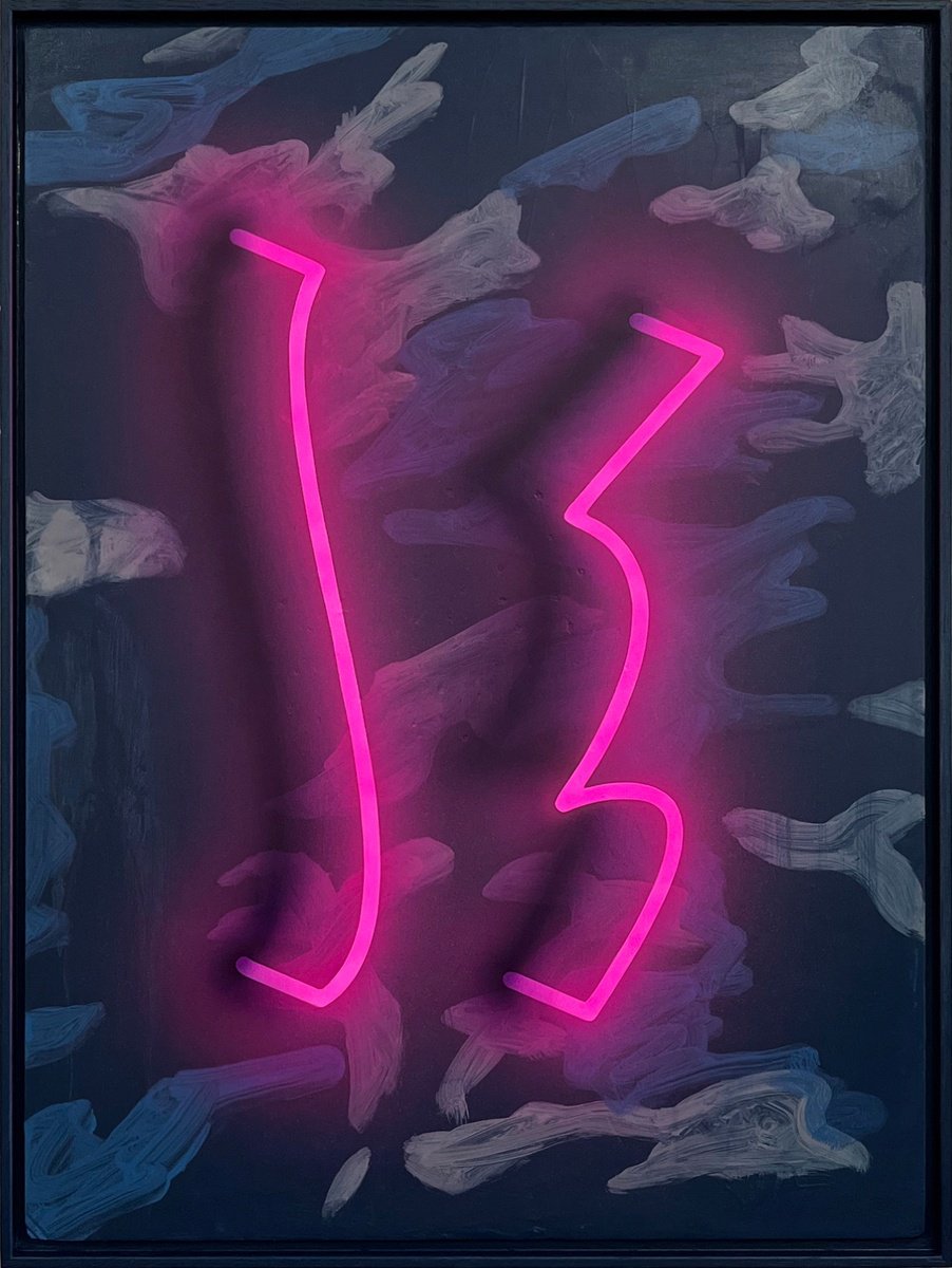 Abstract Acrylic Painting By Mike Edwards, 12 X 16", Fizzy Water Disco, Original Artwork