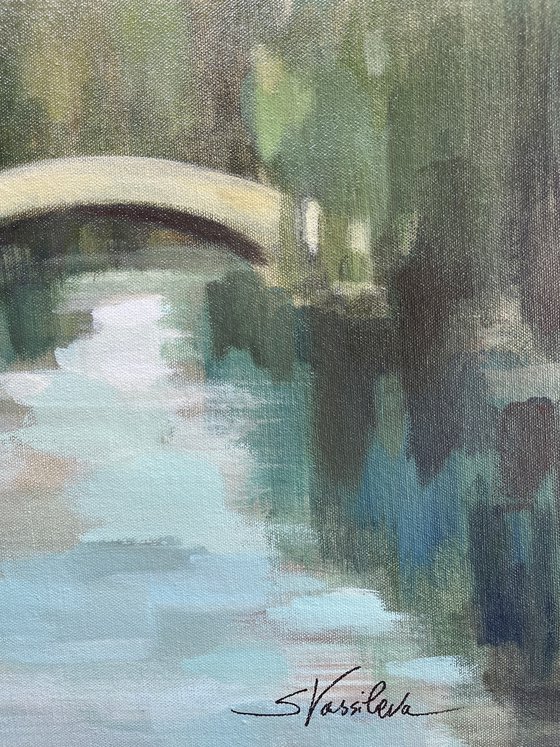 Willows by the Bridge