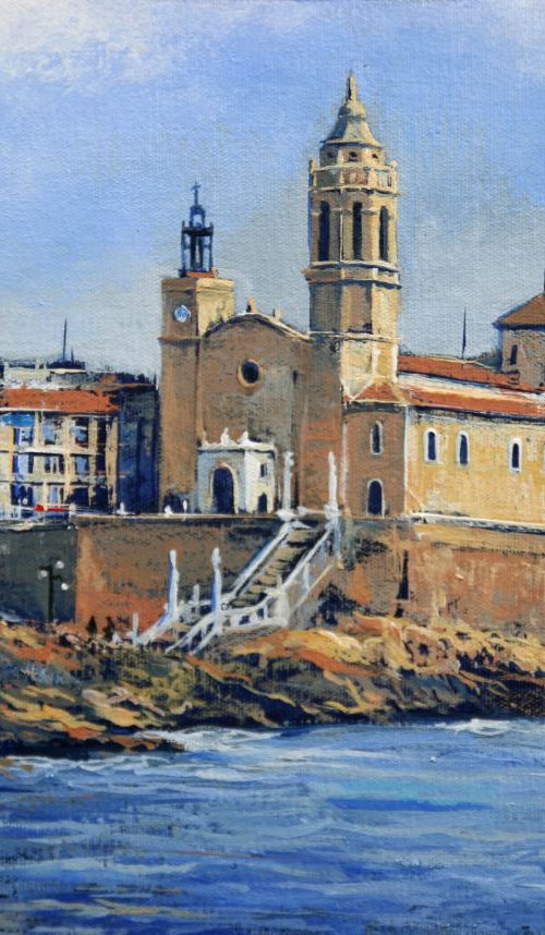 View of Sitges by Behshad Arjomandi