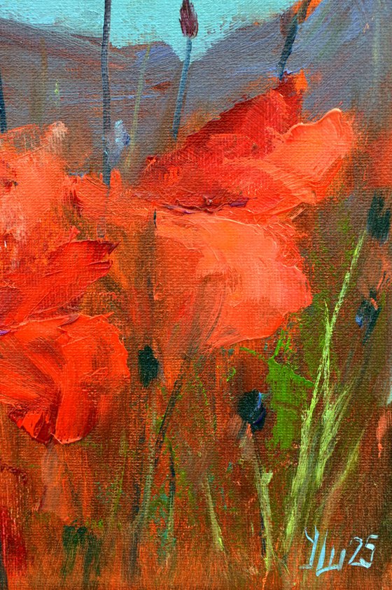 Coral Poppies 30Х21