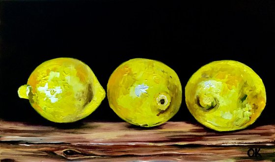 LEMONS.. Still life.