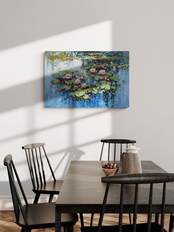 White Water Lilies