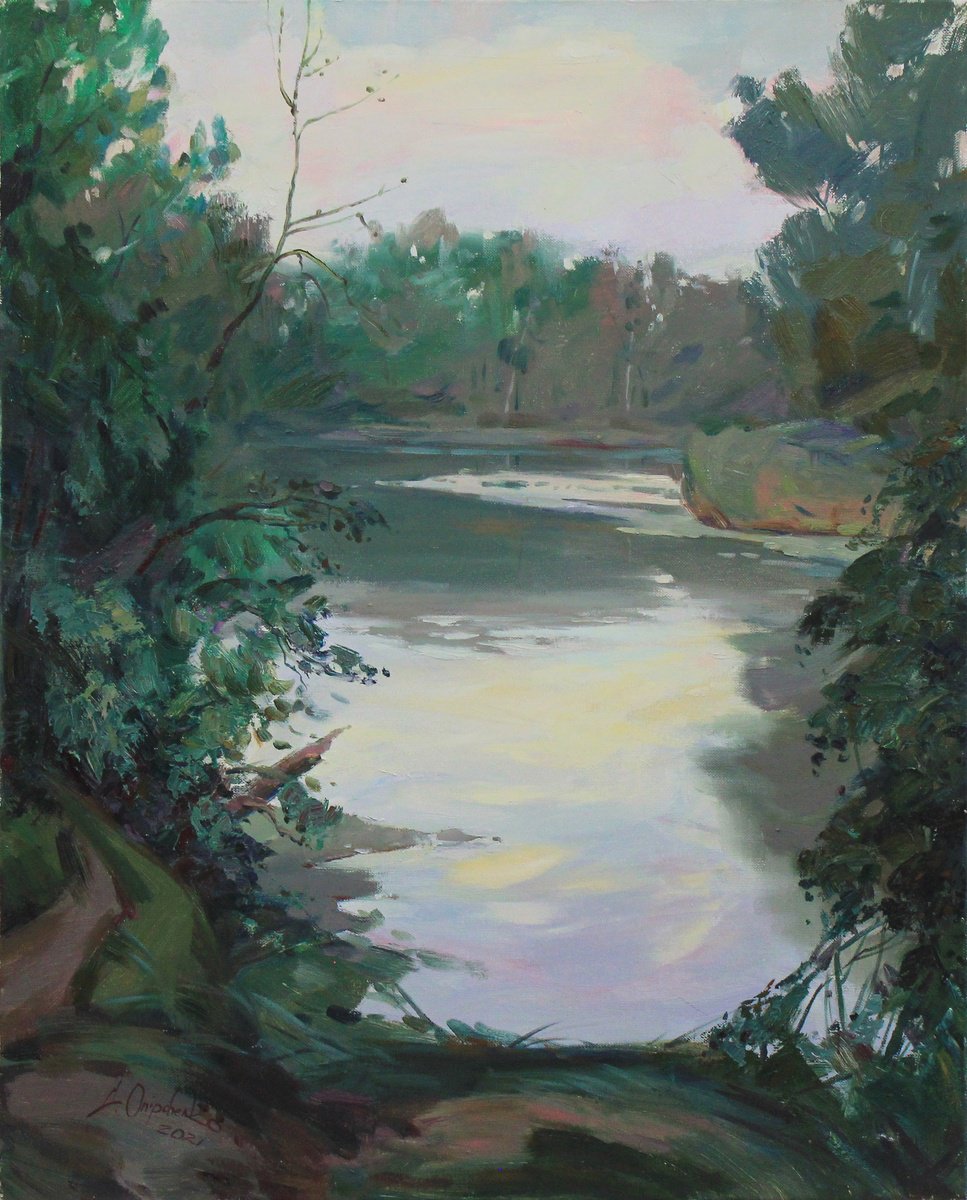 Twilight By Alisa Onipchenko-Cherniakovska, 24 X 30, Artwork For Sale On Artfinder