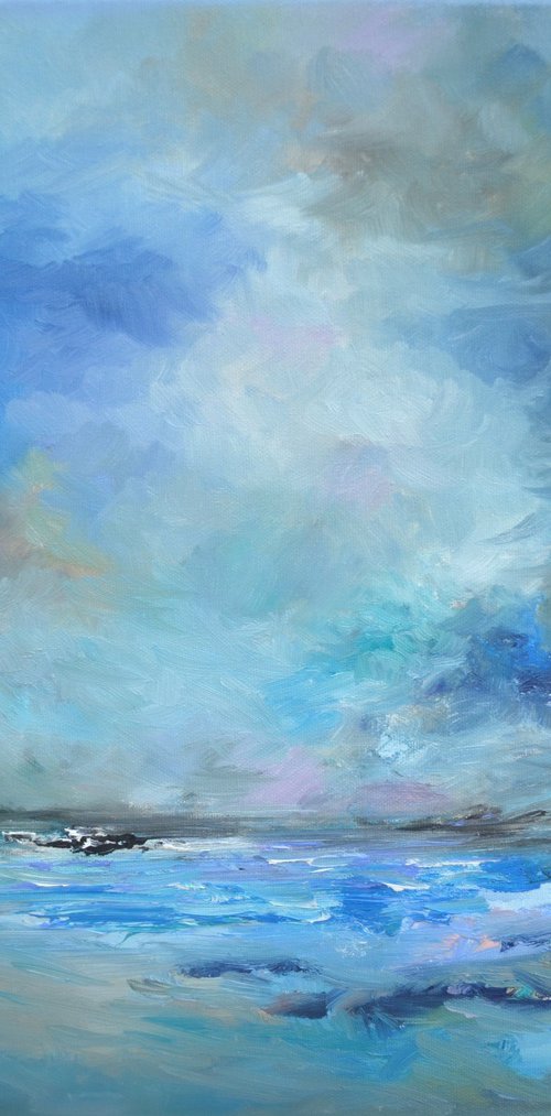 Kynance Cove by Lesley Blackburn