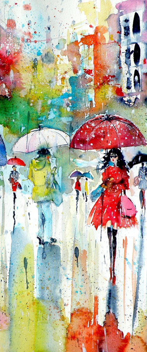 Rain, colors, people... by Kovács Anna Brigitta