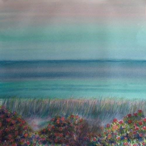 Turquoise lagoon by Samantha Adams