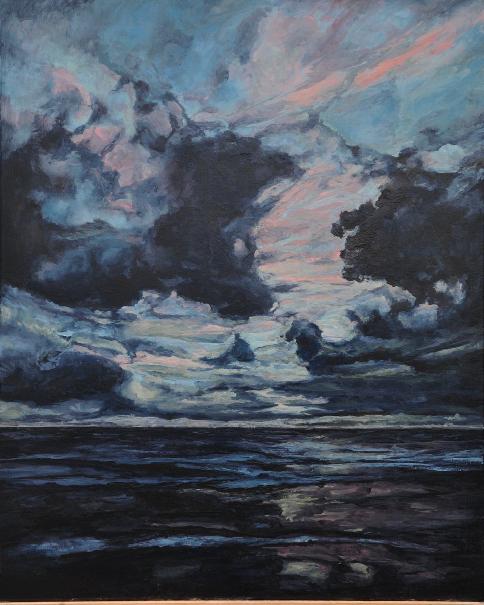 Y La Posdata En Una Nube By Fuensanta Ruiz Urien, 31 X 39, Artwork For Sale On Artfinder