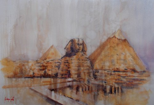 Great Sphinx of Giza by Giorgio Gosti