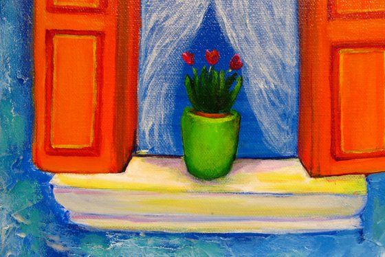 Colourful Window in Burano 2