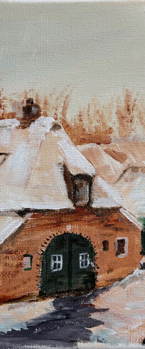 Winter view in Dalen by Dmitry Fedorov