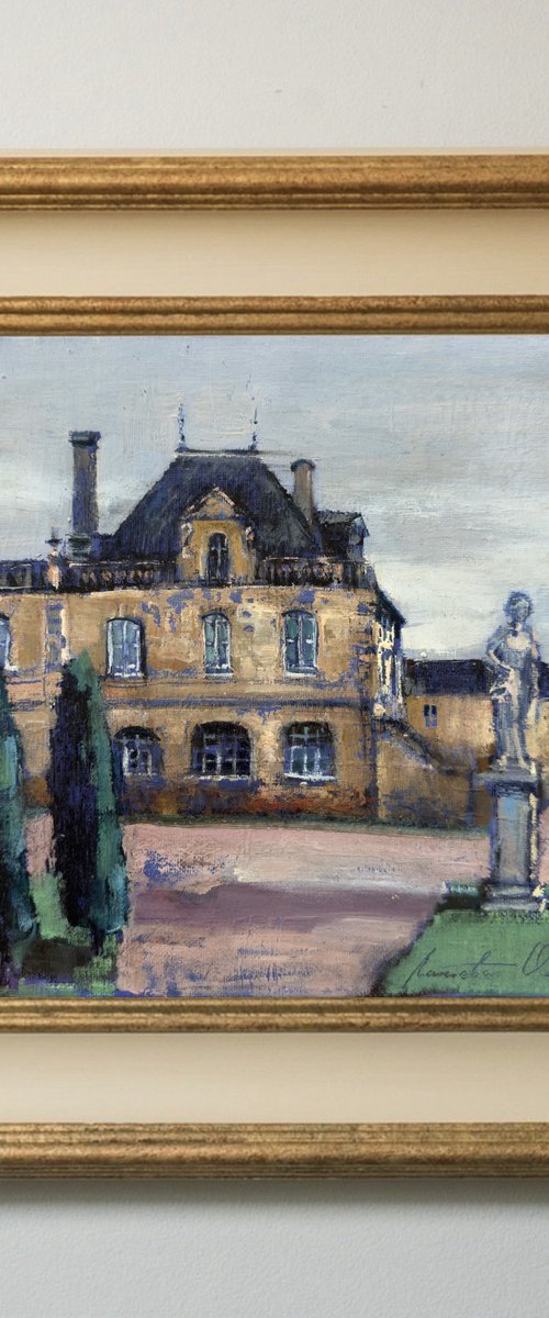 Landscape: Castle in France by Olha Laptieva