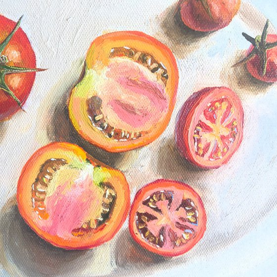 Tomato Oil Painting
