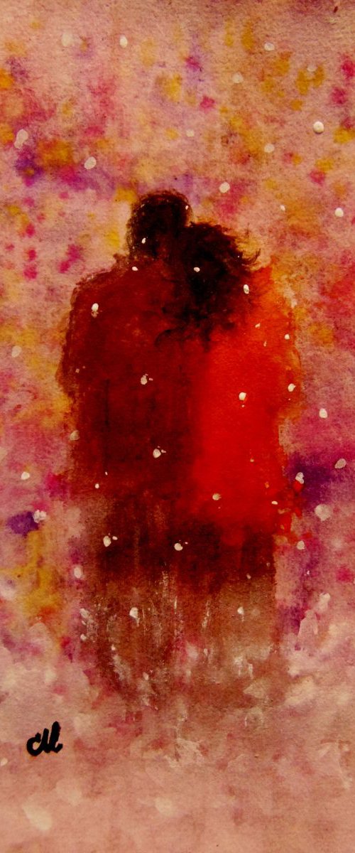 Me,You and a magical Winter night(3 ) by Cristina Mihailescu
