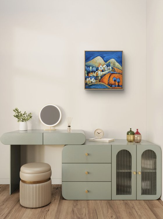 Happy corner landscape