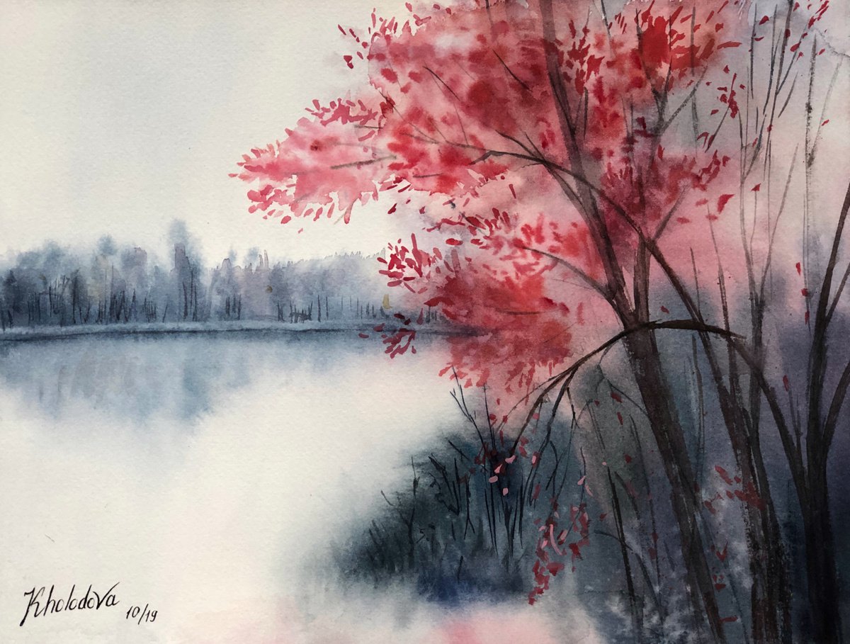 October silence by Olga Kholodova