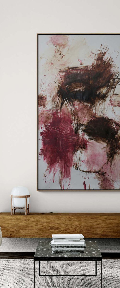 She Paints Outside the Lines No. 4 by Daniela Schweinsberg