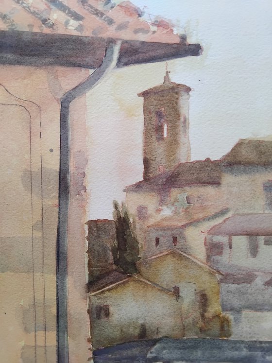 Montekatini in green Italy
