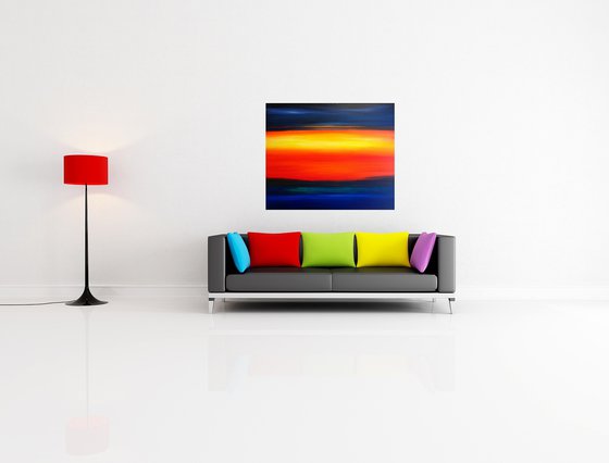 Sunset in Abstraction
