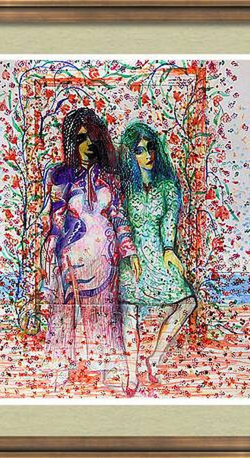 Fantasy with Flowers 326 by Rakhmet Redzhepov